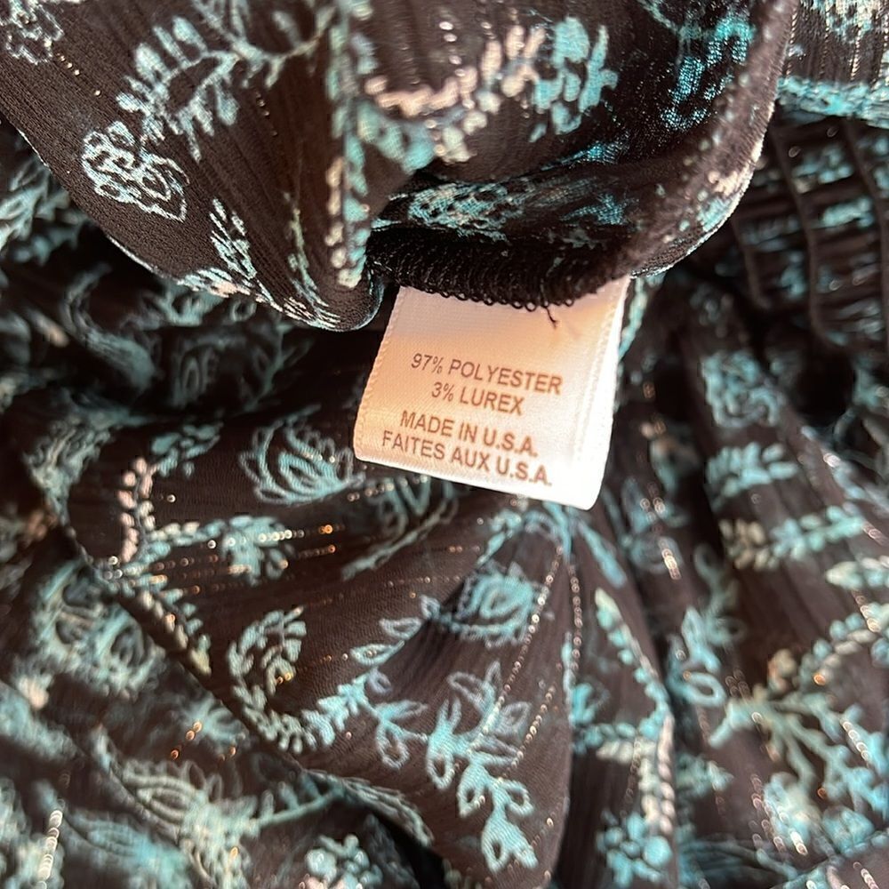 MISA Los Angeles "Savanna" floral Print Assymetrical Ruffle Hem Dress S NWT - Picture 7 of 9